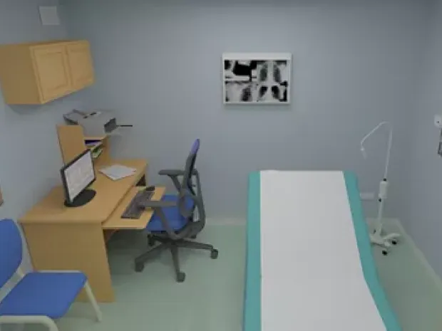 Mockup of TRGM1 Room