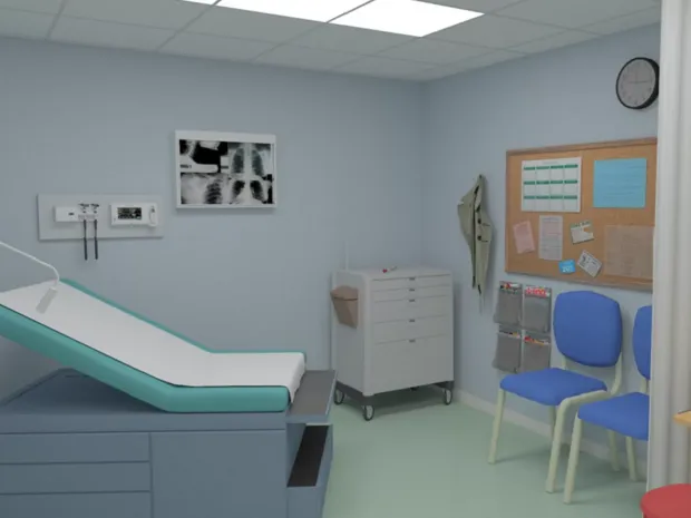 Mockup of EXRG3 Room