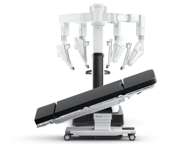 The TS7000dV surgical table with da Vinci robotic operating system