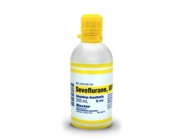 250 mL of Sevoflurane Inhalation Anesthetic